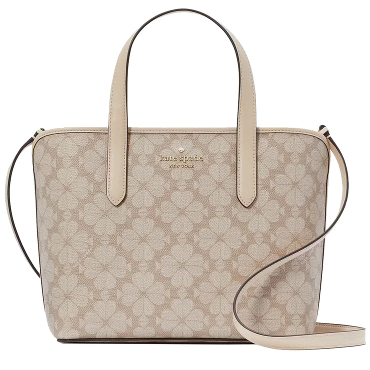 Buy Kate Spade Spade Flower Small Tote Bag in Dark Beige Multi KH425 Online in Singapore | PinkOrchard.com