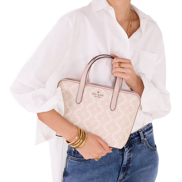 Buy Kate Spade Spade Flower Small Tote in Rose Smoke Multi KH425 Online in Singapore | PinkOrchard.com