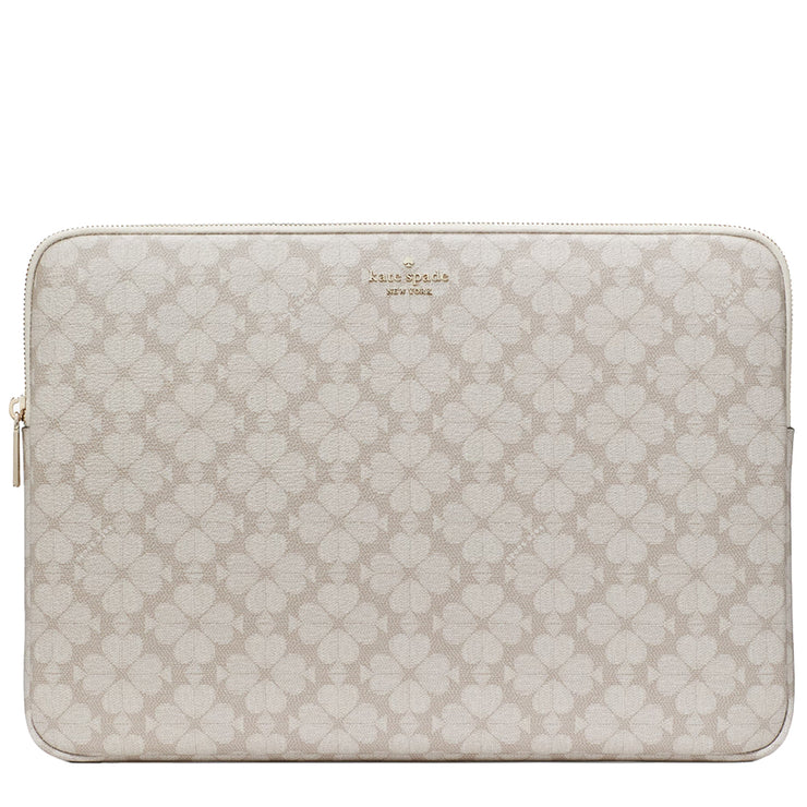 Kate Spade Spade Flower Universal Laptop Sleeve in Dark Beige Multi KG706