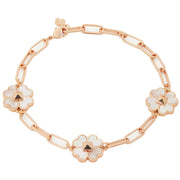 Buy Kate Spade Spade & Studs Chain Link Bracelet in Cream Multi/ Rose Gold ke978 Online in Singapore | PinkOrchard.com
