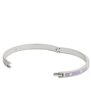 Buy Kate Spade Spot the Spade Enamel Hinged Bangle Bracelet in Lilac o0ru2565 Online in Singapore | PinkOrchard.com