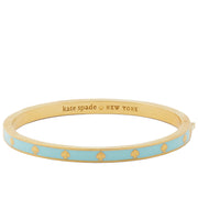 Buy Kate Spade Spot The Spade Enamel Hinged Bangle Bracelet in Perfect Pool O0RU2565 Online in Singapore | PinkOrchard.com