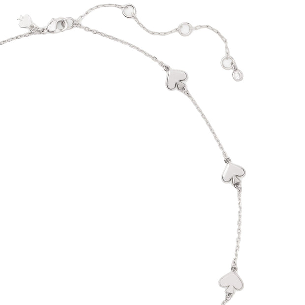 Buy Kate Spade Spot The Spade Metal Scatter Necklace in Silver KH268 Online in Singapore | PinkOrchard.com