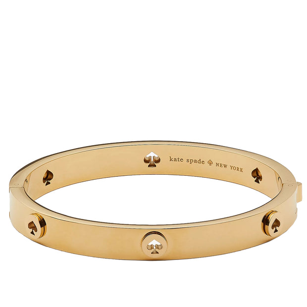 Buy Kate Spade Spot The Spade Studded Bangle Bracelet in Gold ke759 Online in Singapore | PinkOrchard.com