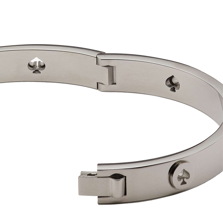 Buy Kate Spade Spot The Spade Studded Bangle Bracelet in Silver ke759 Online in Singapore | PinkOrchard.com