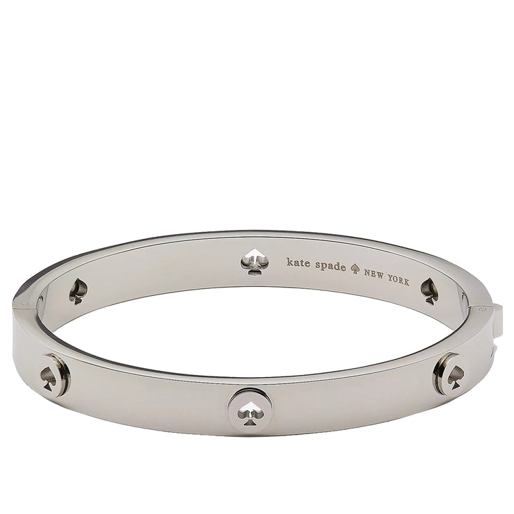 Buy Kate Spade Spot The Spade Studded Bangle Bracelet in Silver ke759 Online in Singapore | PinkOrchard.com