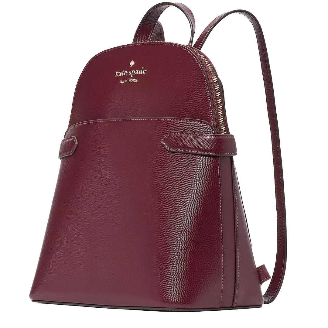 Buy Kate Spade Staci Dome Backpack Bag in Deep Berry k7340  display picture 1