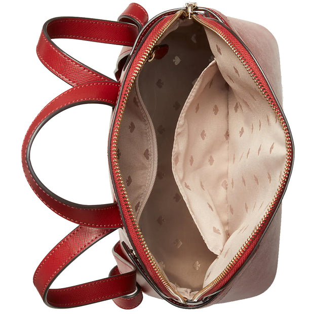 Kate Spade Staci Dome Backpack Bag in Red Currant k7340