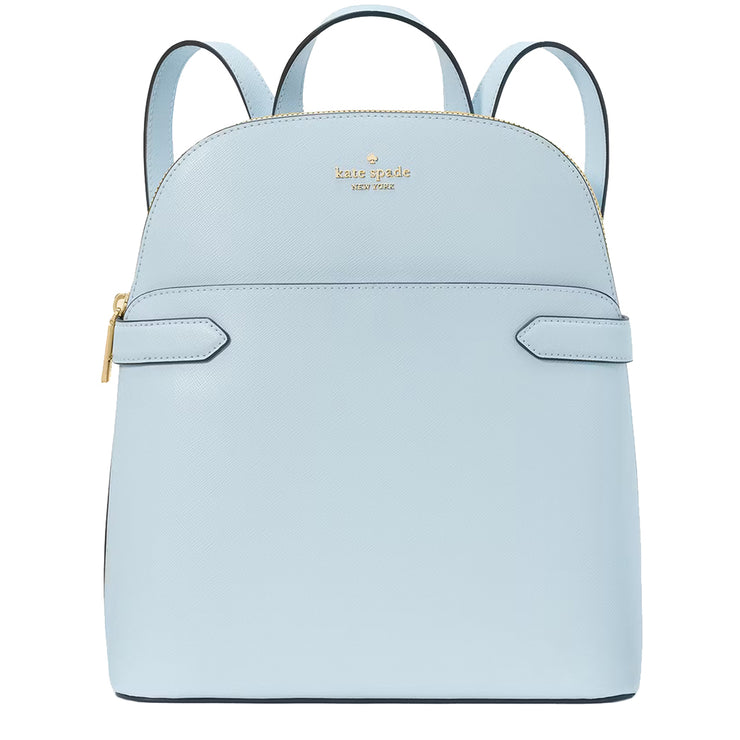 Front View of Kate Spade Staci Medium Dome Backpack Bag - Ocean Fog KG021