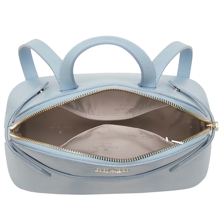 Interior View of Kate Spade Staci Medium Dome Backpack Bag - Ocean Fog KG021