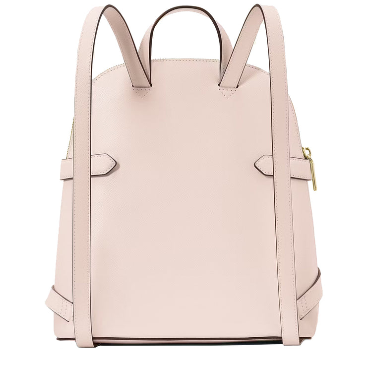 Back View of Kate Spade Staci Medium Dome Backpack Bag - Powdered Sugar KG021