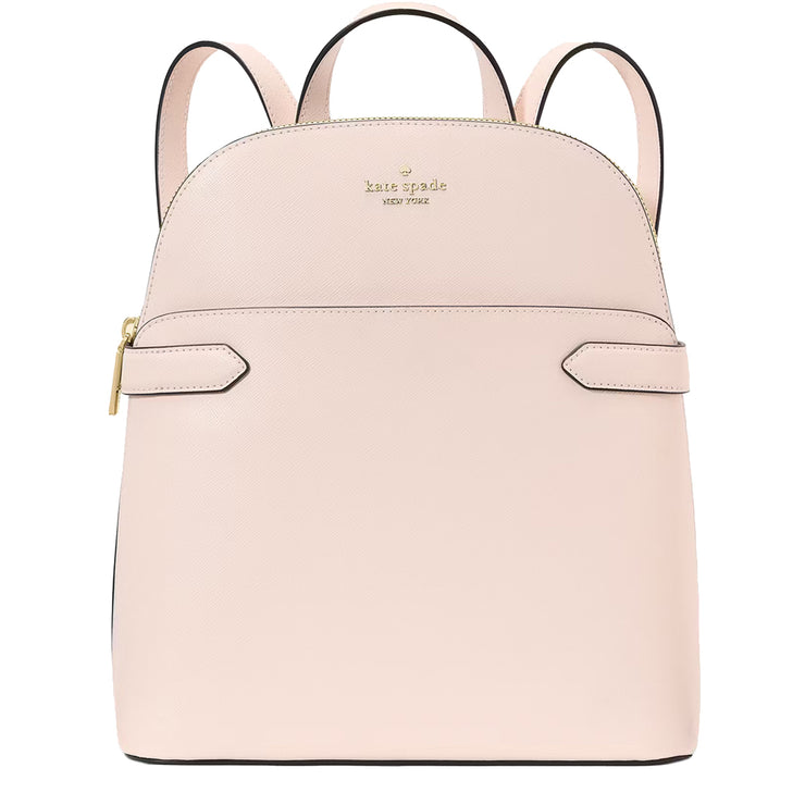 Front View of Kate Spade Staci Medium Dome Backpack Bag - Powdered Sugar KG021
