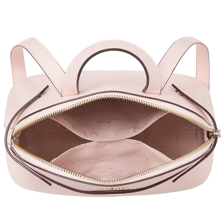Interior View of Kate Spade Staci Medium Dome Backpack Bag - Powdered Sugar KG021