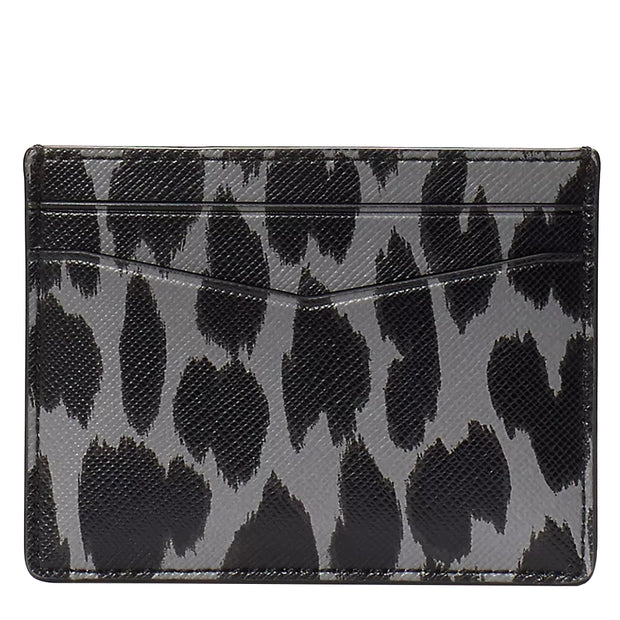 Buy Kate Spade Staci Small Slim Card Holder in Spotted Animal Printed kf153 Online in Singapore | PinkOrchard.com