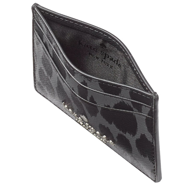 Buy Kate Spade Staci Small Slim Card Holder in Spotted Animal Printed kf153 Online in Singapore | PinkOrchard.com