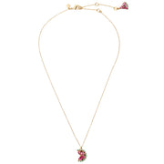 Kate Spade Watermelon Mini Pendant Necklace in Pink Multi kc752
