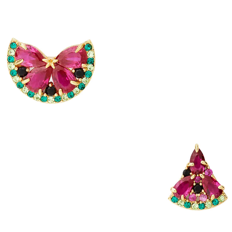 Kate Spade Watermelon Studs Earrings in Pink Multi kc751