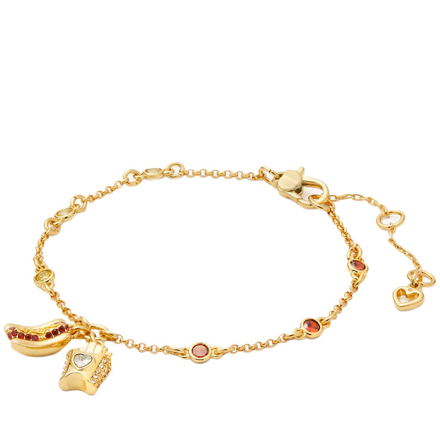 Buy Kate Spade What A Snack Line Bracelet in Red/Multi KH536 Online in Singapore | PinkOrchard.com