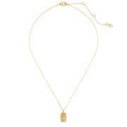 Buy Kate Spade What A Snack Mini Pendant Necklace in Clear/Gold KH540 Online in Singapore | PinkOrchard.com