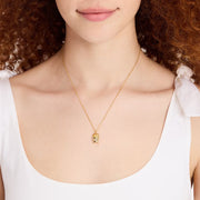 Buy Kate Spade What A Snack Mini Pendant Necklace in Clear/Gold KH540 Online in Singapore | PinkOrchard.com