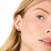 Buy Kate Spade You're A Gem Pave Halo Studs Earrings in Emerald KI318 Online in Singapore | PinkOrchard.com