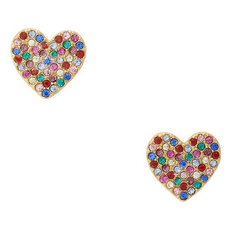 Kate Spade Yours Truly Pave Studs in Rainbow Multi kc429