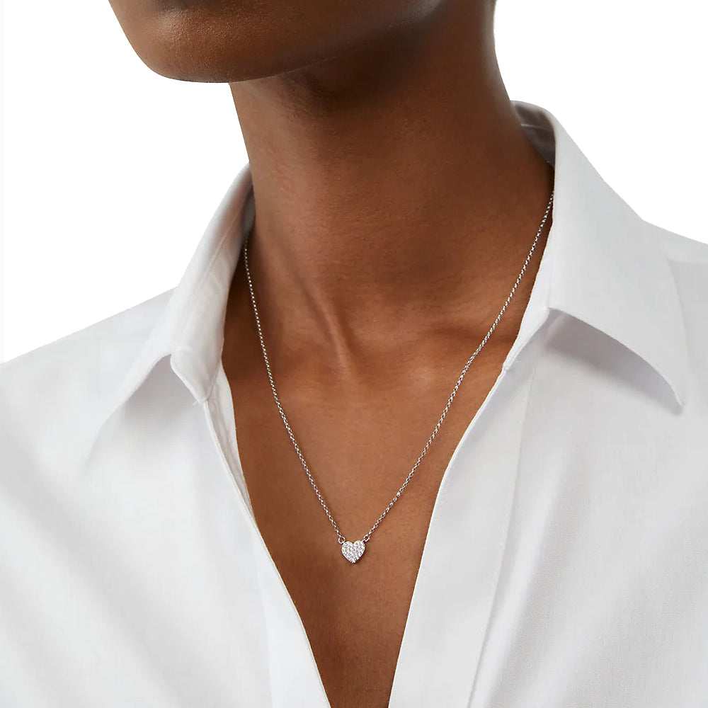 Kate Spade Yours Truly Pave Studs Earrings And Mini Pendant