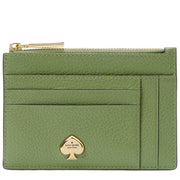 Front View of Kate Spade Kaya Large Slim Cardholder - Cedar Stand KL837