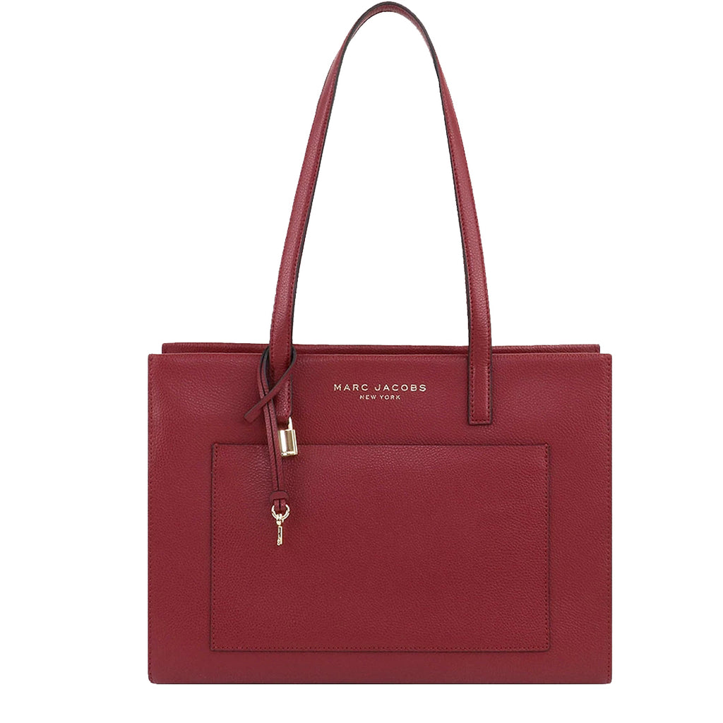 Shoulder Bag Pomegranate Marc Jacobs Marc Jacobs Pillow Soft Leather  Shoulder Bag In Pomegranate - Main Image