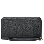 Back View of Marc Jacobs Groove Wristlet Continental Wallet - Black S130L01RE22