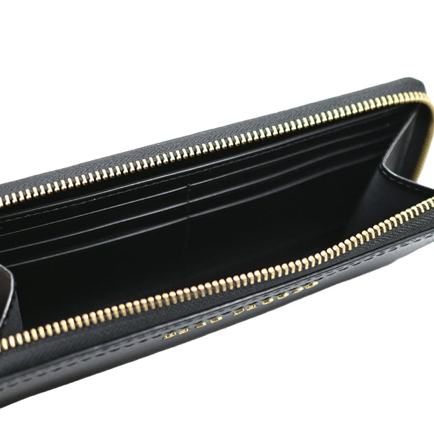 Interior View of Marc Jacobs Groove Wristlet Continental Wallet - Black S130L01RE22