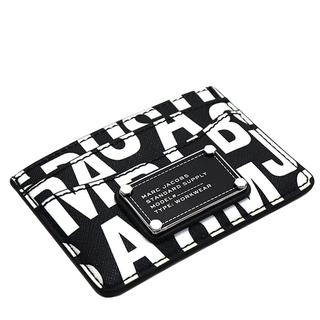 Marc Jacobs Jumbled Logo Trademarc Card Case | Designer Bags Marc Jacobs Jumbled Logo Trademarc Card Case | Designer Bags