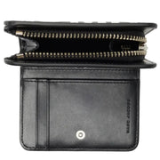 Marc Jacobs Jumbled Logo Trademarc Mini Compact Wallet - Black/ White 4S4SMP009S02