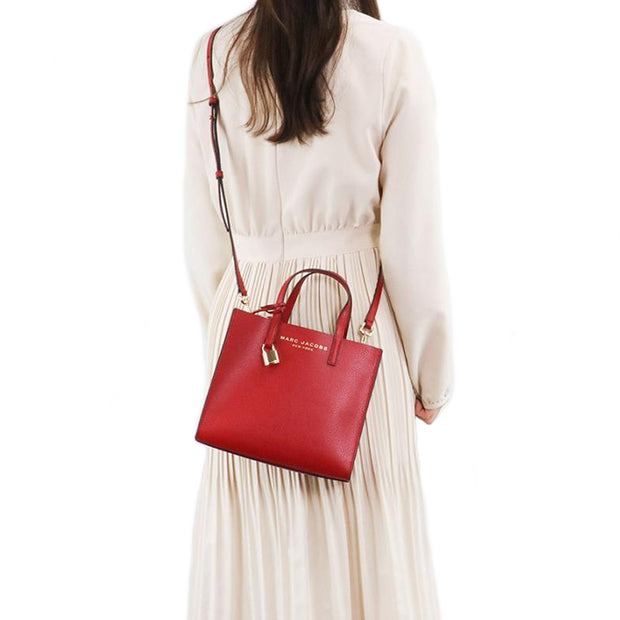 Buy Marc Jacobs Mini Grind Tote Bag in Savvy Red M0015685 Online in Singapore | PinkOrchard.com