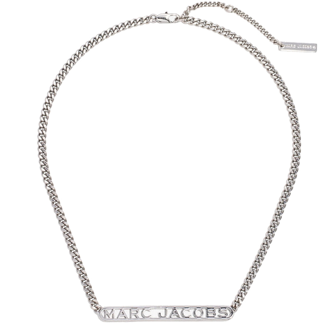 Buy Marc Jacobs Monogram Chain Necklace in Silver