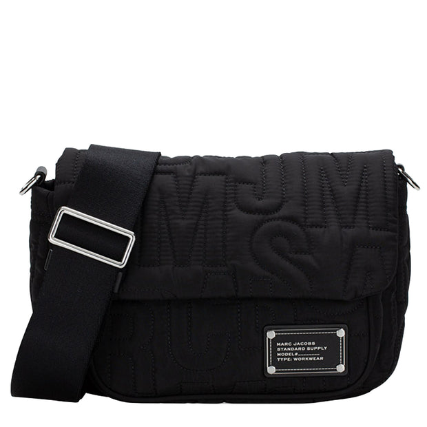 Buy Marc Jacobs Nylon Jumbled Logo Workwear Messenger Bag in Black 4S4HMS005H02 Online in Singapore | PinkOrchard.com