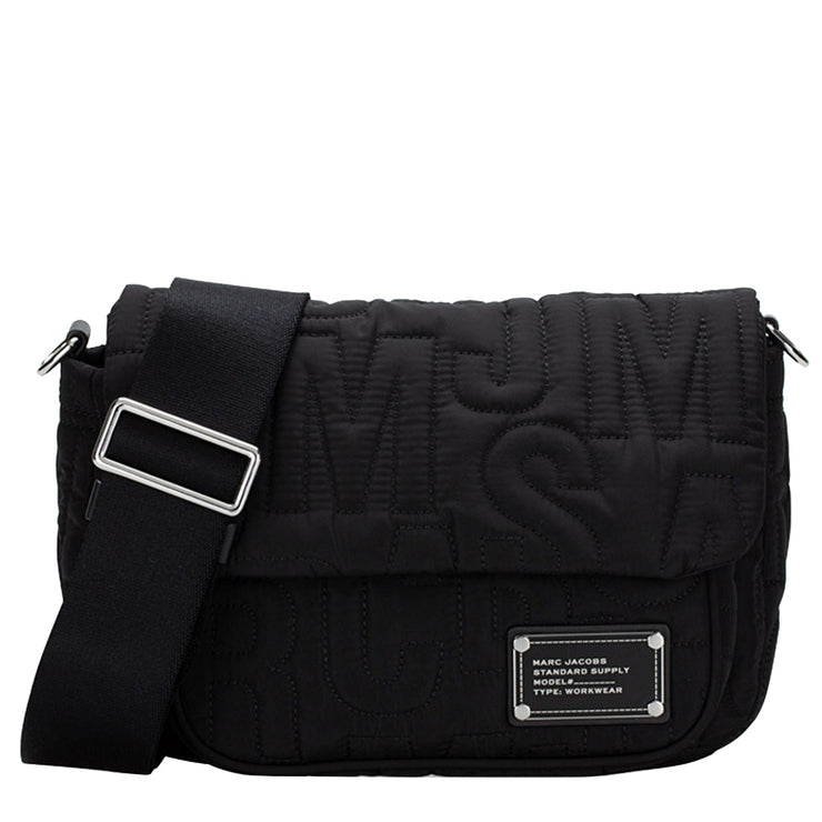 Buy Marc Jacobs Nylon Jumbled Logo Workwear Messenger Bag in Black 4S4HMS005H02 Online in Singapore | PinkOrchard.com
