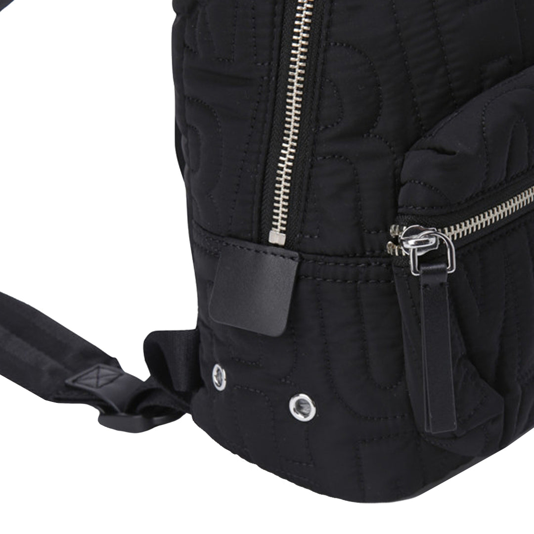 Black Marc Jacobs Quilted Nylon workwear backpack with Front Pocket Amazon.com | MARC JACOBS black quilted backpack M0011321  main image 4