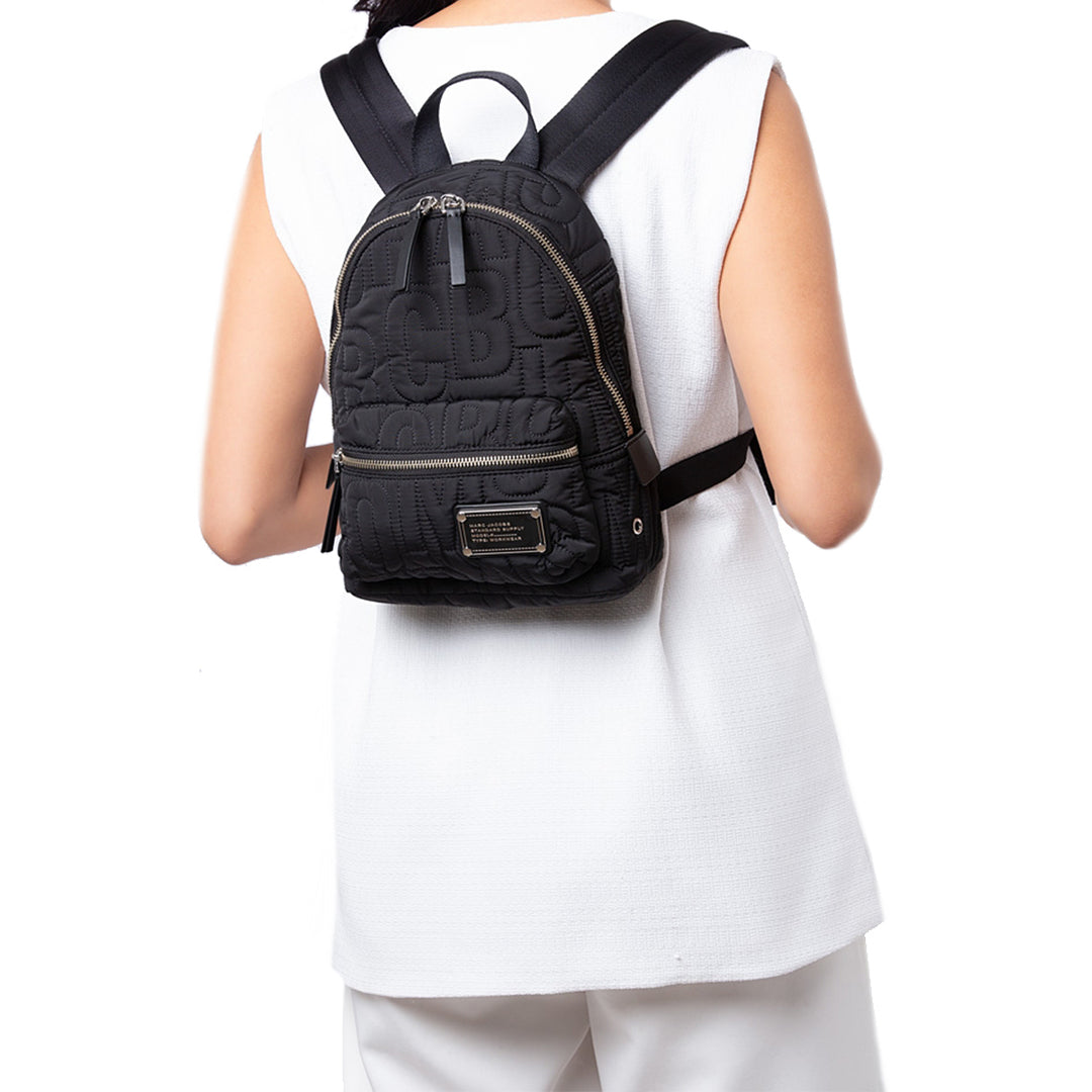 double pack mini nylon backpack marc jacobs Buy Marc Jacobs Nylon Jumbled Logo Workwear Backpack Bag in Black 4S4HBP001H02 Online in Singapore