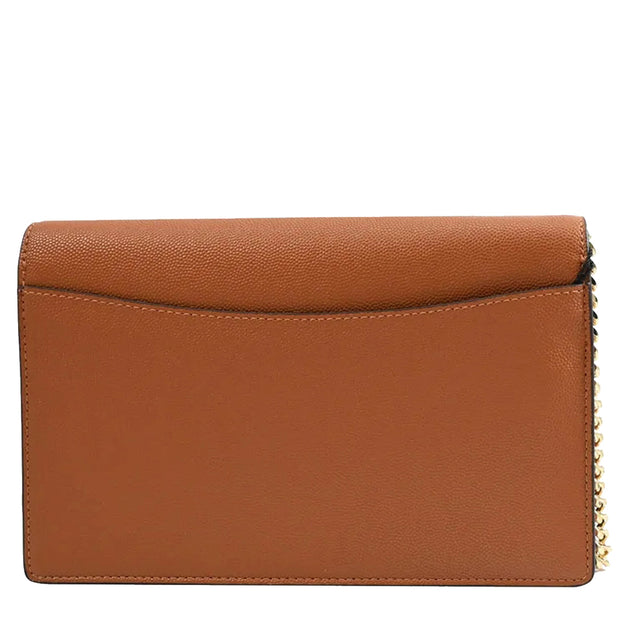 Back View of Marc Jacobs Party-On-A-Chain Crossbody/ Clutch Bag - Smoked Almond S110M06RE22