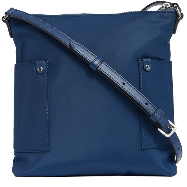 Back View of Marc Jacobs Preppy Nylon Swingpack Crossbody Bag - Azure Blue 4R4HCR040H02