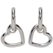 Buy Marc Jacobs The Charmed Double Heart Hoops Earrings in Silver J202MT4RE22 Online in Singapore | PinkOrchard.com