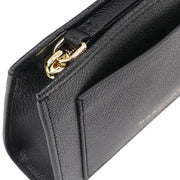 Marc Jacobs The Grind Leather Cosmetic Pouch In Black S202L01PF22