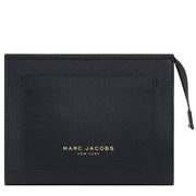 Marc Jacobs The Grind Leather Cosmetic Pouch In Black S202L01PF22