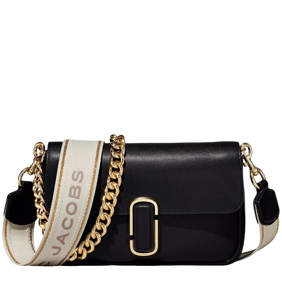 Marc Jacobs The J Marc Leather Shoulder Bag - Black H956L01PF22