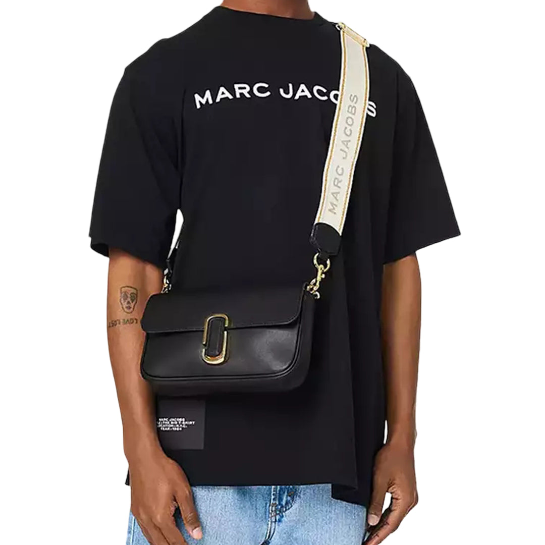 Marc Jacobs The J Marc Leather Shoulder Bag - Black H956L01PF22