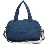 Marc Jacobs The Medium Weekender Quilted Nylon Duffle Bag in Blue Sea M0017014