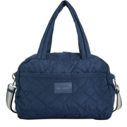 Marc Jacobs The Medium Weekender Quilted Nylon Duffle Bag in Blue Sea M0017014