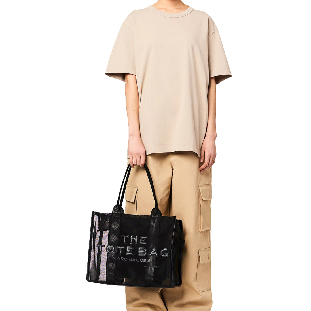Buy Marc Jacobs The Mesh Large Tote Bag in Blackout