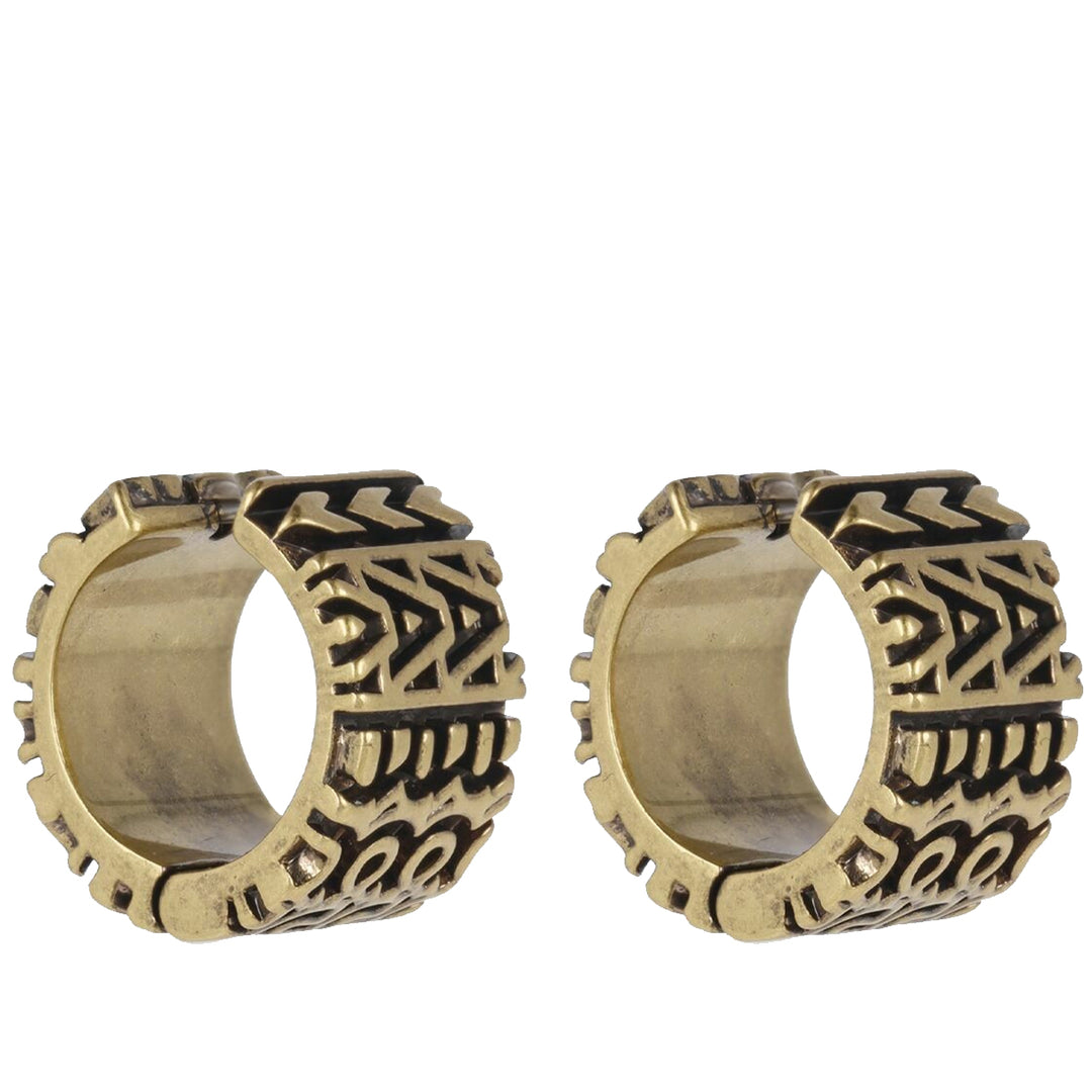 THE MONOGRAM ENGRAVED HOOPS/エングレイヴ3点セット Buy Marc Jacobs The Monogram Engraved Hoops Earrings in Aged Gold